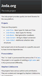 Mobile Screenshot of joda.org