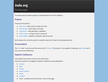 Tablet Screenshot of joda.org
