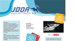 Desktop Screenshot of joda.no